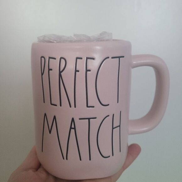 Rae Dunn Perfect Match Valentines Mug - Picture 1 of 3